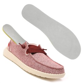 Replacement Shoe Insoles for Hey Dude Women's Wendy Shoes, Footwear Inserts for Comfortable Light-Weight and Cushion Shock Absorbing (US Women9-EU40)