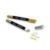 Craft Decor CD961C Chalk Writer, Mess Free, Vibrant, 2pk Gold/Silver