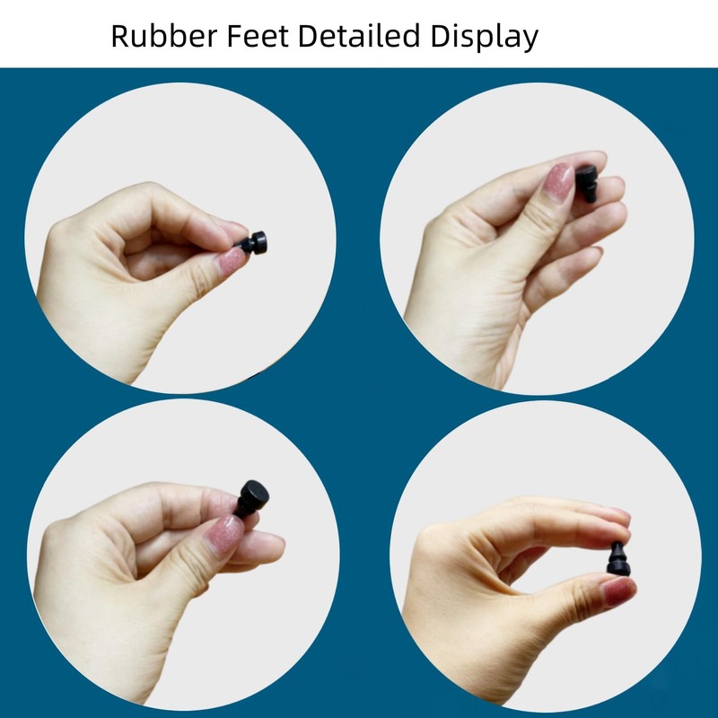 Holiket Replaceable Rubber Feet for Slow Cooker, Prevent Scratches and