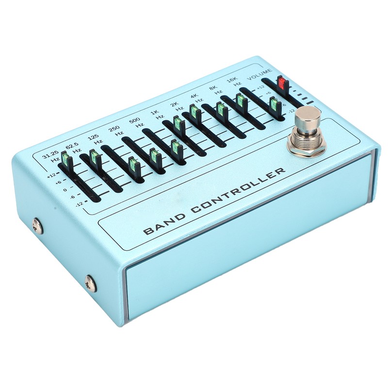 Sound Equalizer 10 Band EQ Pedal Guitar Bass Tuning Accessories