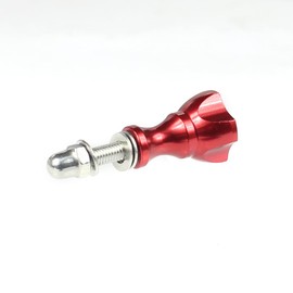 CS PRIORITY Color CNC Aluminum Thumb Knob Stainless Steel Bolt Nut Screw, Compatible with HERO 13 Cameras (RED)