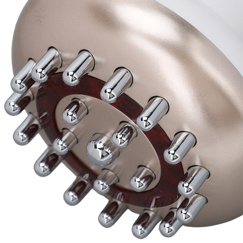 Electric Meridian Brush 6 Gears Hot Compress Microcurrent Vibration Massage