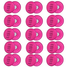 30 PCS(15Pack) 2097 P-100 Particulate Filter Cotton,Respirator Cartridge with Activated Carbon Layer for 6000 7000 FF-400 Series Respirator Mask,Filters Solid Particulate Matter,Paint,Dust (30PCS)