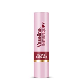 Emily in Paris Vaseline - Bálsamo Labial Color Rojo (3.0 g), Humectación hasta por 24 horas, Rouge Romance