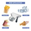 JAKOUE Right-Handle Stainless Steel Popcorn Scoop, Commercial Popcorn Machine Supplies,