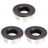 Murtenze 3Pcs Sink Overflow Ring, Sink Basin Trim Overflow Cover