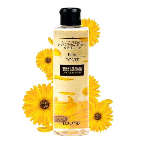 CELLEANSER Real Toner 100% One Ingredient Extract Water for Facial