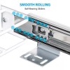 ghgfh Rieles Cocina Contenedor Bote Basura Extraíble Gabinete