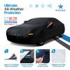 EzyShade 10-Layer Car Cover Waterproof All Weather. See Vehicle Size-Chart