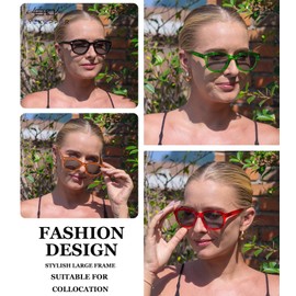 Eyekepper 4-Pack Bifocal Sunglasses Women Cat-eye Style Bifocal Sunnies Readers +3.00