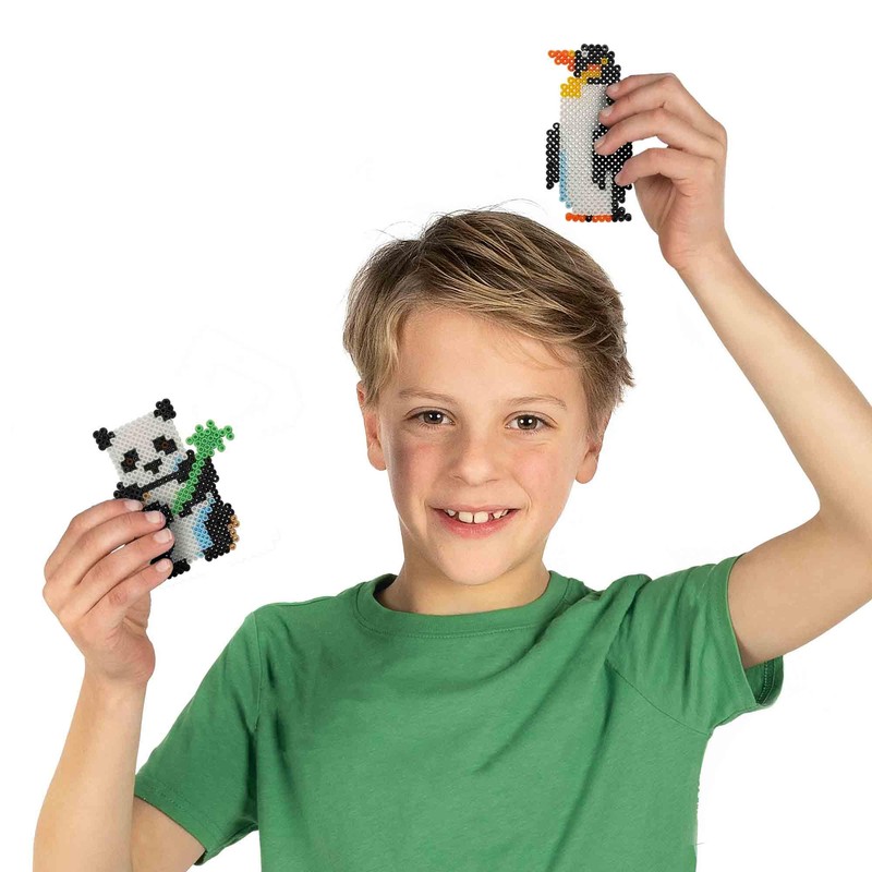 Iron-On Beads Animals from All Over the World Various Colours