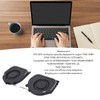 Laptop CPU GPU Cooling Fan, 4 Pin Quiet CPU Cooler,