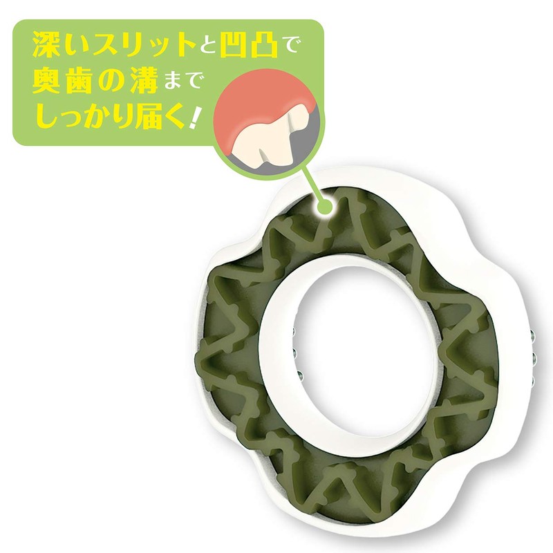 Petio Dog Toy Chewing Ring Dental Hard Plain