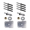 Pair(2) ATV Seat Peg Post Repair Kit #2204383 Compatible With