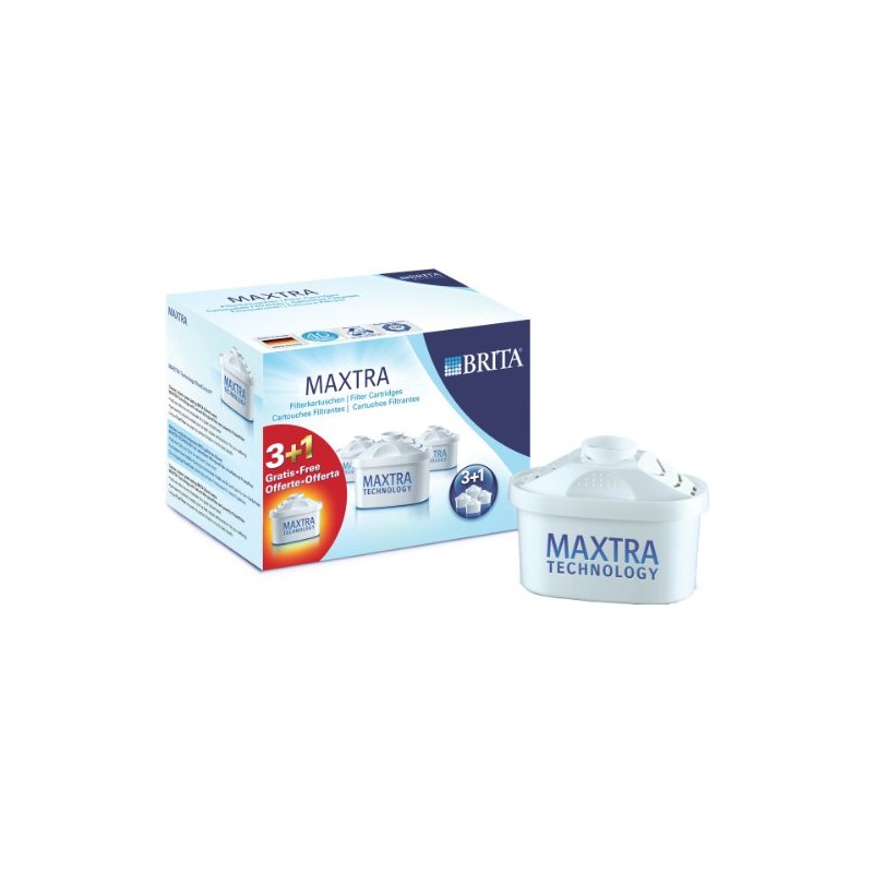 BRITA 006044 Maxtra Filter Cartridges + Pack of 3 +1