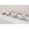 Fink EZ-WAVE/Teelichhalter,4-flam,vern./L.54 cm