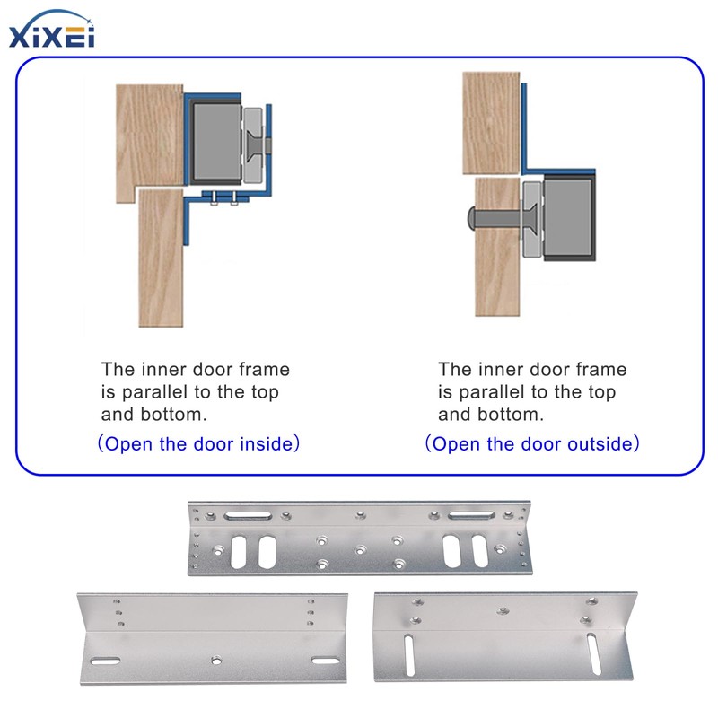 XIXEI Electric Magnetic Lock for Door 12VDC Holding Force 600lbs