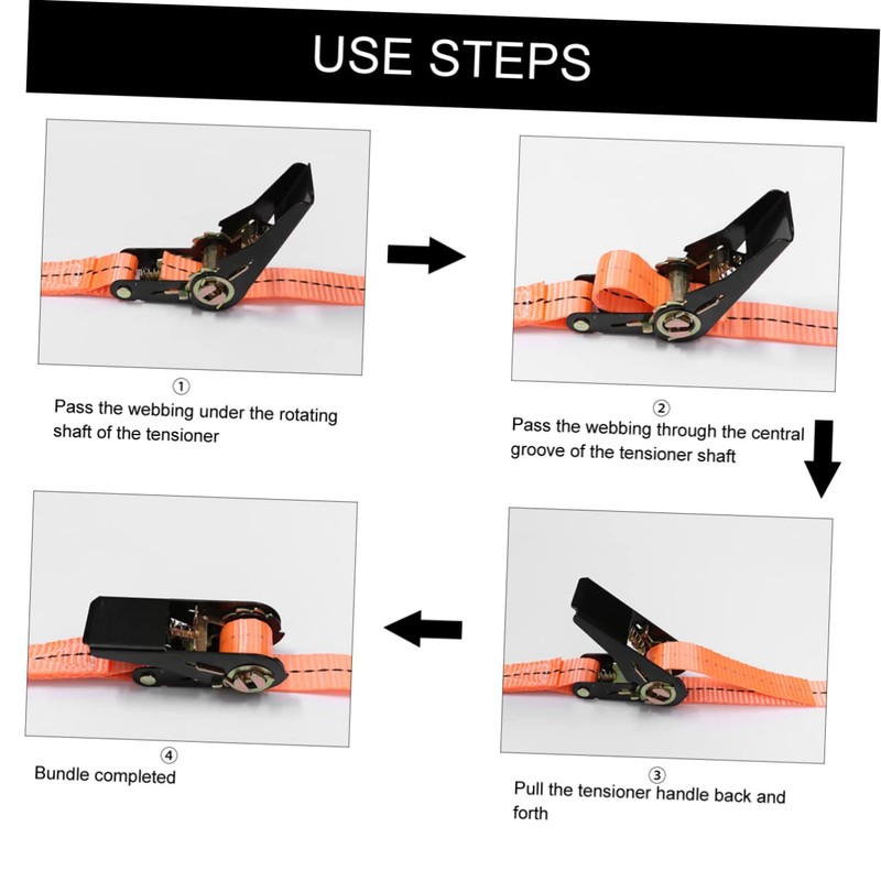 ULTECHNOVO 2pcs A Wheel Scooter Truck Winder Belt Polyester Webbing