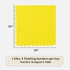 24-Inch Interlocking Anti-Fatigue Foam Floor Tiles, 4 Tiles - 24"