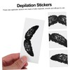 minkissy 40 Pcs Stickers Set Miss Hair Removal Pp