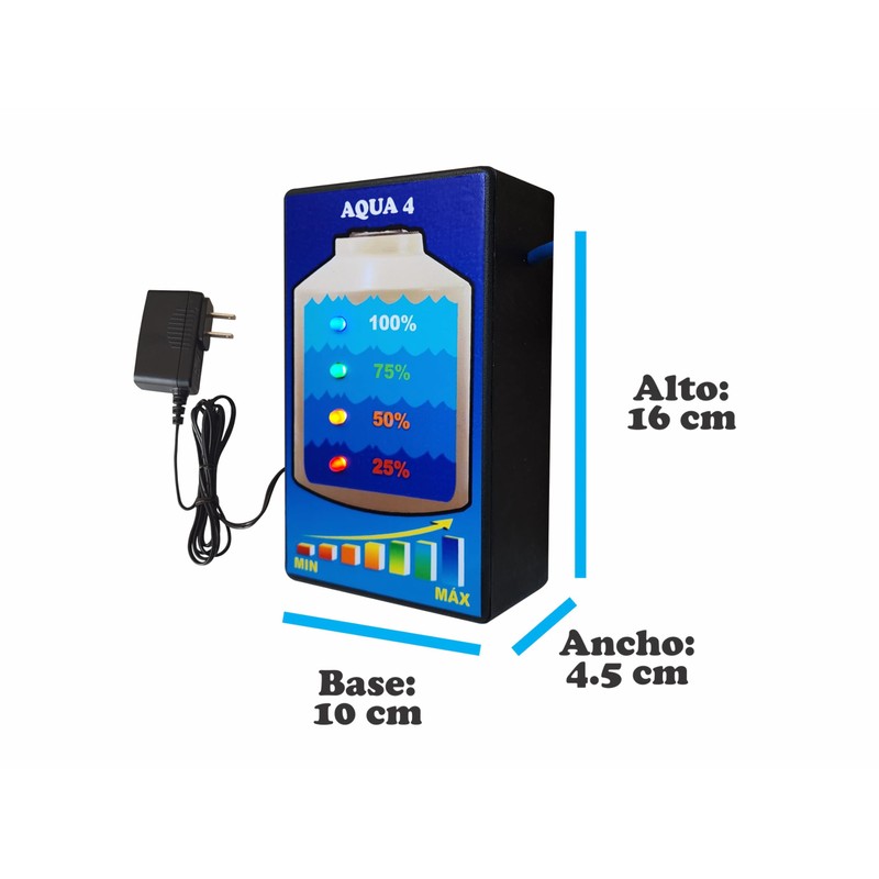 INNOVAMAX INTELIGENTE Medidor Nivel De Agua 20 Metros de Cable