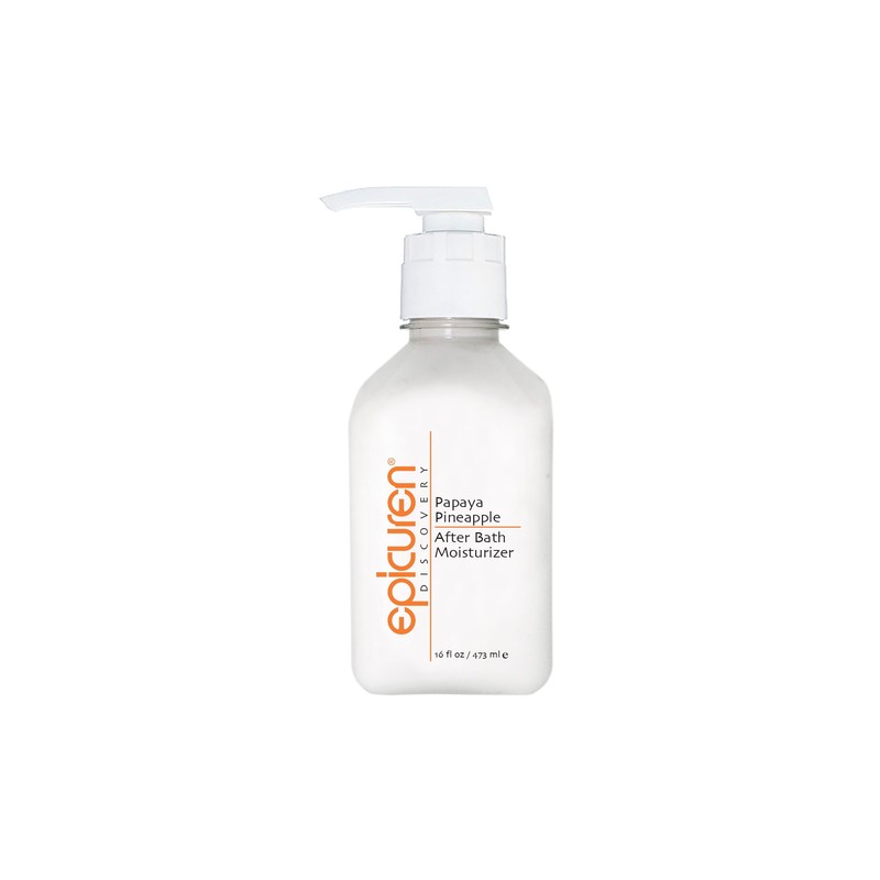 Epicuren Discovery Papaya Pineapple After Bath Body Moisturizer, 16 Fl