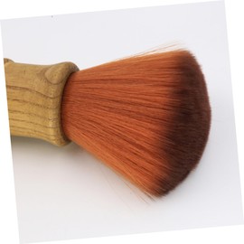 Beavorty 2pcs Multifunctional Hair Brush Duster for Salon Use Soft Bristles for Easy Hair and Dust Removal Barber Cleaning Brush Brown for Personal and Professional Grooming