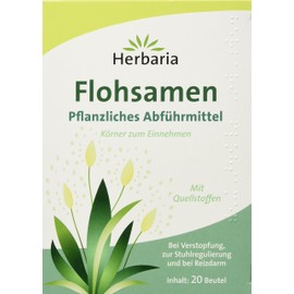 Herbaria Psyllium Seeds Organic Pack of 2 (2 x 100 g)