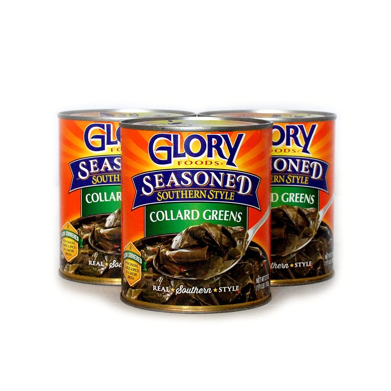 Glory Seasoned Southern Style Collard Greens, 27oz (Pack of 3)