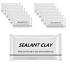 14pcs White Waterproof Sealant Clay Mastic Air Conditioning Hole Repair