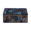 Sara Miller - Midnight Leopard Deep Rectangular Tin 195 x