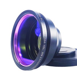 HUNST F-Theta Scan Lens Field 200x200mm FL 290mm for Fiber Laser Engravers Optical Scanning Lens for 1064nm Galvo System, M85 Thread (200x200mm FL290mm)