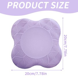 BEPSYOM Yoga Knee Cushion, Non-Slip Knee Pad Set Mats, Wear-Resistant Protect Knees, Wrists, Ankles, Hands, Wrists and Elbows for Yoga