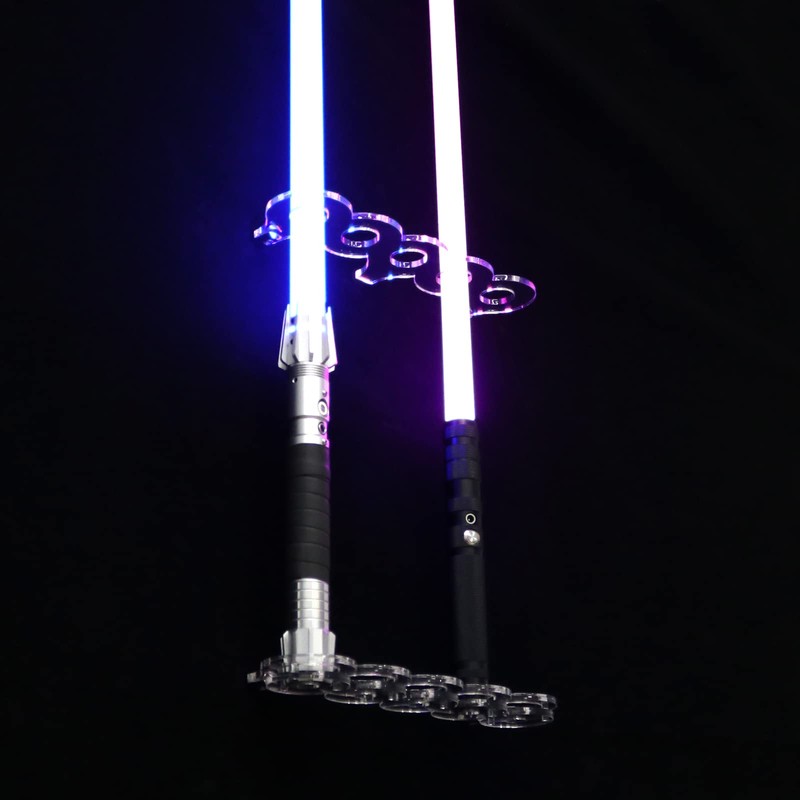 Lightsaber Rack Sword Hook Wall Mounted Vertical Display Rack Lightsaber
