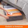 Lifewit Pack of 2 Underbed Storage Boxes, 65L Foldable Clothes