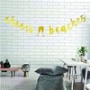 Cheers Beaches Banner For Tropical Beach Theme Party Decorations, Summer