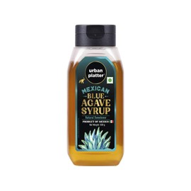 Urban Platter Mexican Blue Agave Syrup | 17.64 Oz (500g) | Natural Plant-Based Sweetener | Low Glycemic, Vegan & Gluten-Free | Perfect Sugar Alternative for Tea, Coffee, Baking & Desserts
