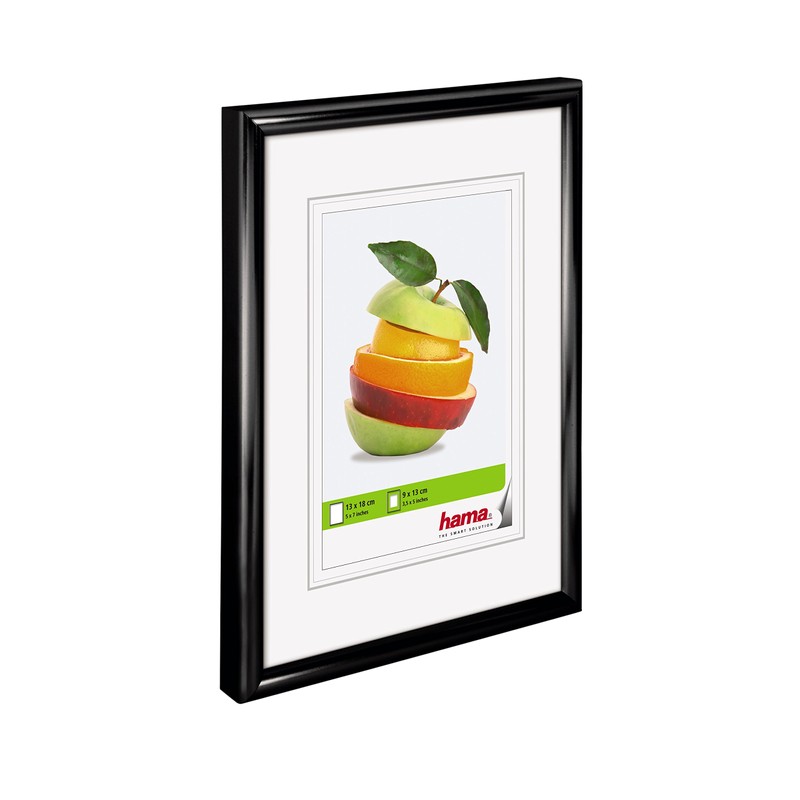 Hama 9 x 13 cm Sevilla Photo Frame-Black, 13 Aufhängen