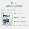 Wellthy Probioticos 60 Billones 11 Cepas. 60 Cápsulas 2 meses