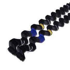 PVC Coated Wiggle Spring Wire And Lock Channel for Greenhouse, Greenhouse Wiggle Spring Wire and Channel for Plastic Poly Film and Shade Cloth Attachment, 6.6 Feet long, 60 Pieces (60)