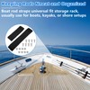 Luojiedejinbiao 12760-7 Fishing Rod Straps for Boat Deck 10 in