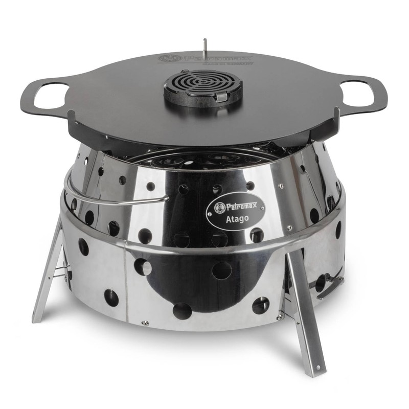 Petromax Atago Griddle Insert, for Atago Camp Grill, Direct Flame