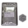 DIY MASTER Silver Glitter Flakes 0.2mm 50g