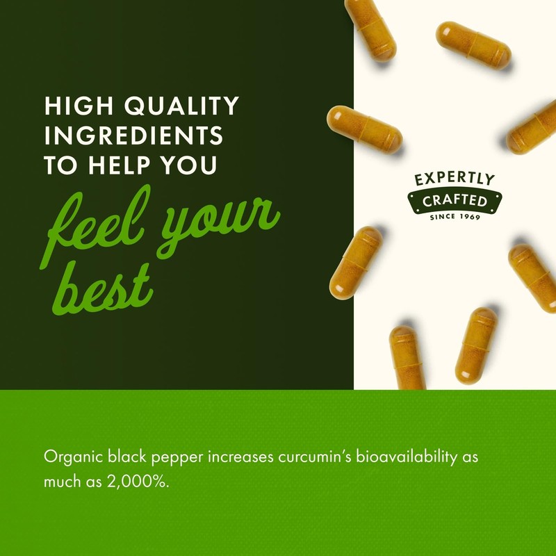 Swanson Premium- Turmeric & Black Pepper - Antioxidant, Digestion &