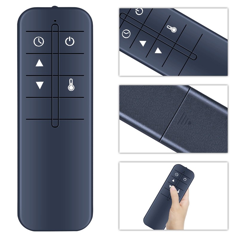 WDZP New Remote Control Replacement fit for Heat Surge Space