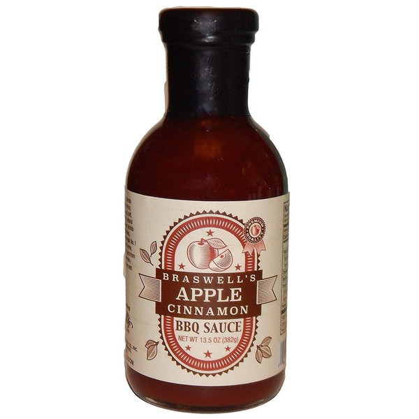 Braswell Sauce Apple Cinnamon Barbeque, 13.5 oz