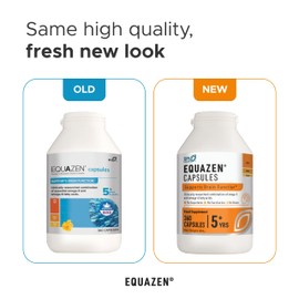 Equazen EQUAZEN Family Capsules | Omega 3 & 6 Fish Oil Supplement | Supports Brain Function | Blend of DHA, EPA & GLA | Suitable Children 5+ to Adults | 360 Capsules