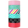 Wrapables Japanese Washi Masking Tape Collection, Premium Value Pack VPK4