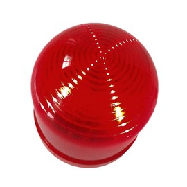 Kemelo LED Warning Strobe Light Super Bright Lamp Flashing Safety Traffic Cone Topper Warning Light Red Plastic