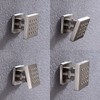 4 pcs Solid Brass Body Spray Shower Jets Adjustable Massage